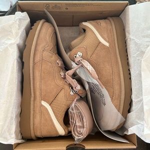 UGG Lowmel Sneakers, Girls Size 4, Women’s Size 6, Color Sand, Brand New in the